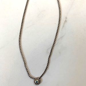David Yurman Cookie Necklace. 14k gold